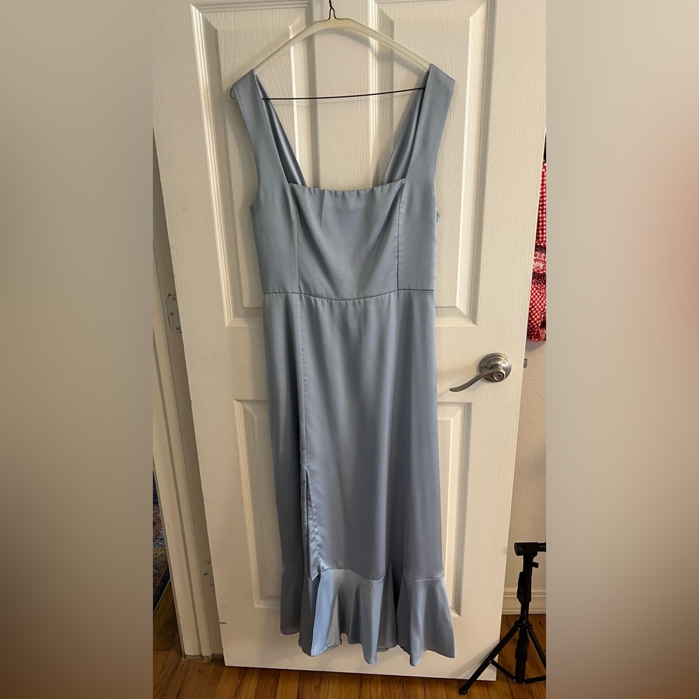 Show Me Your MuMu Claire Midi Bridesmaids Dress - Picture 2 of 6